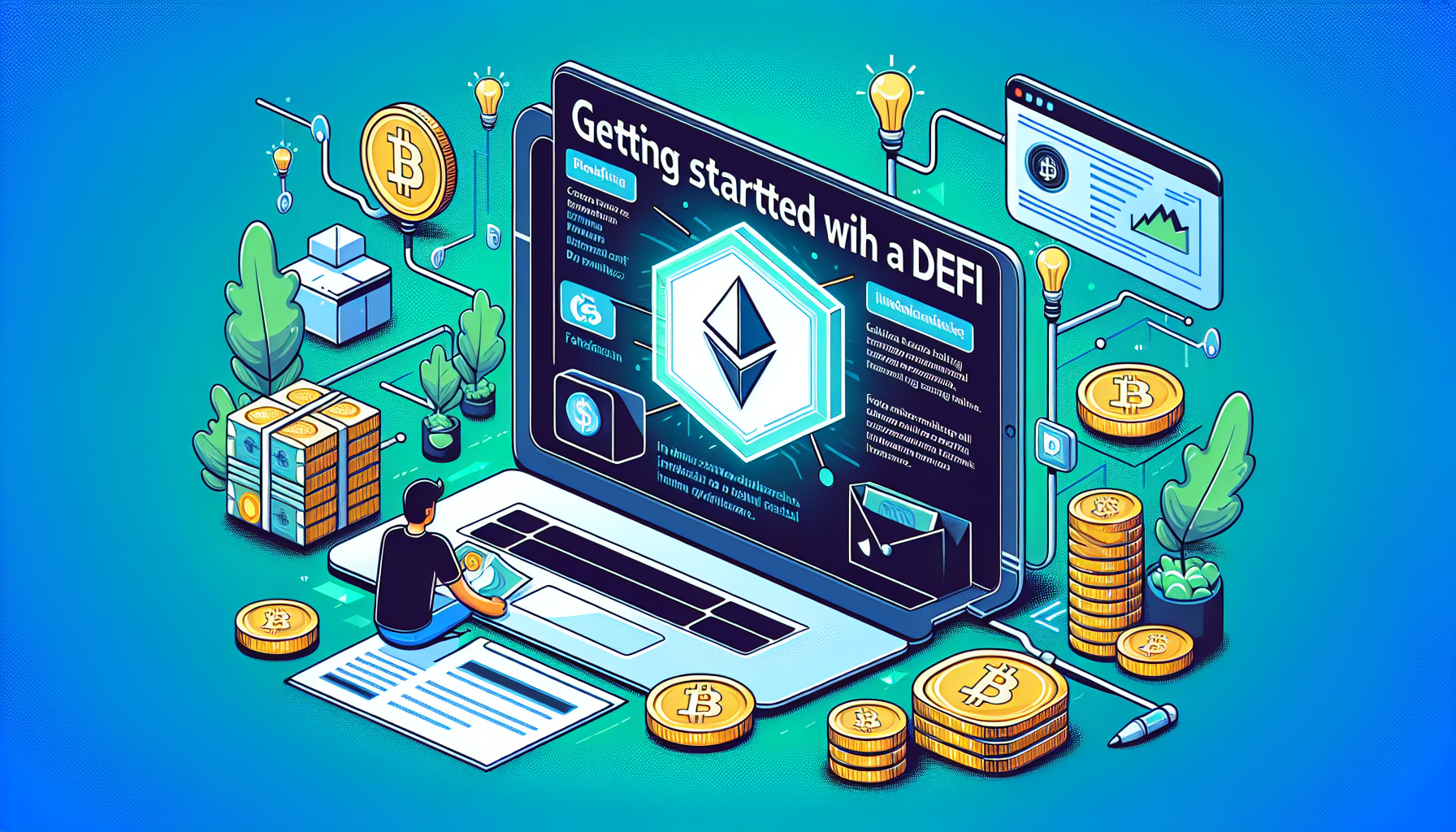 how to start with DeFi