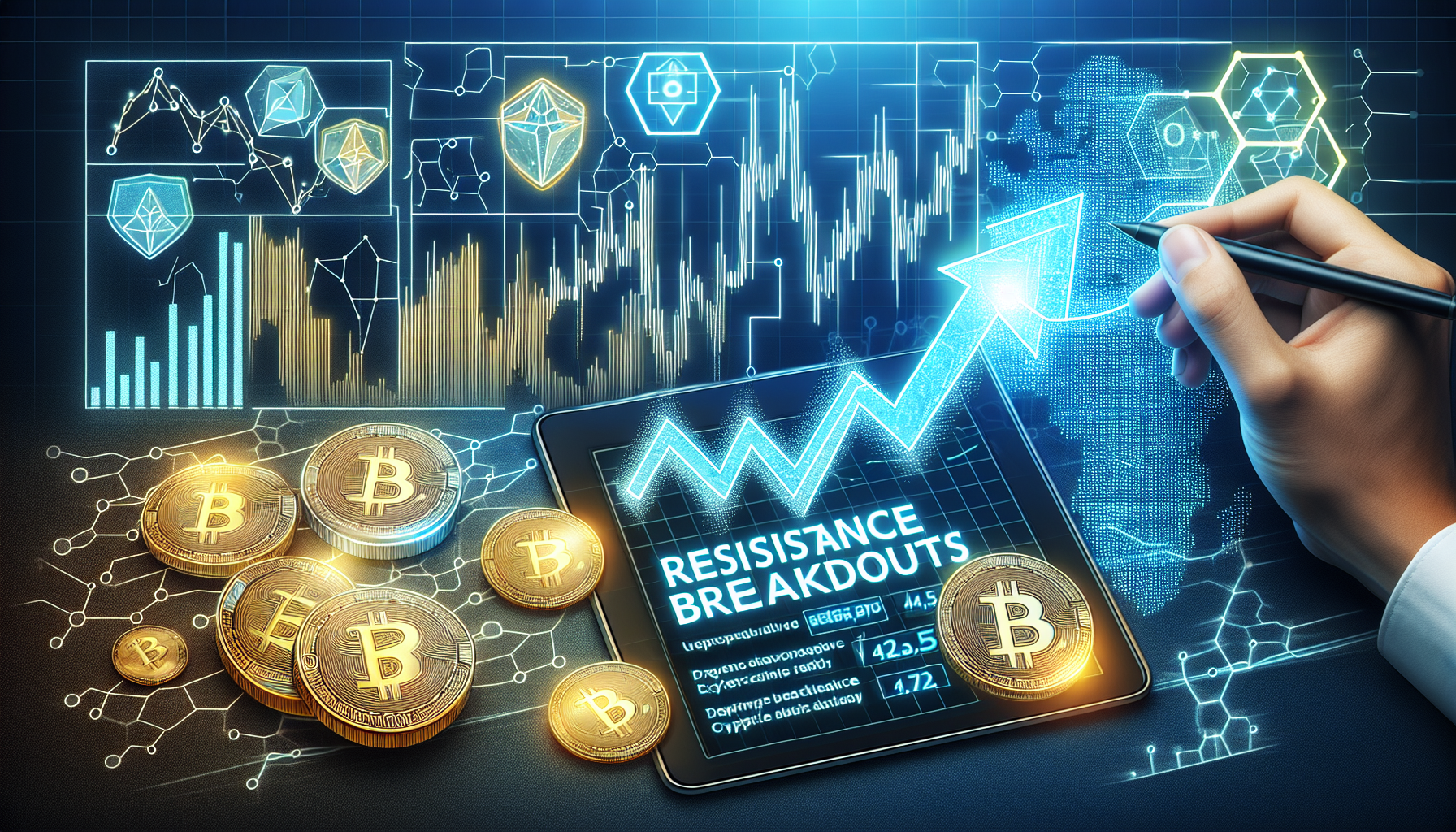 resistance breakouts in crypto