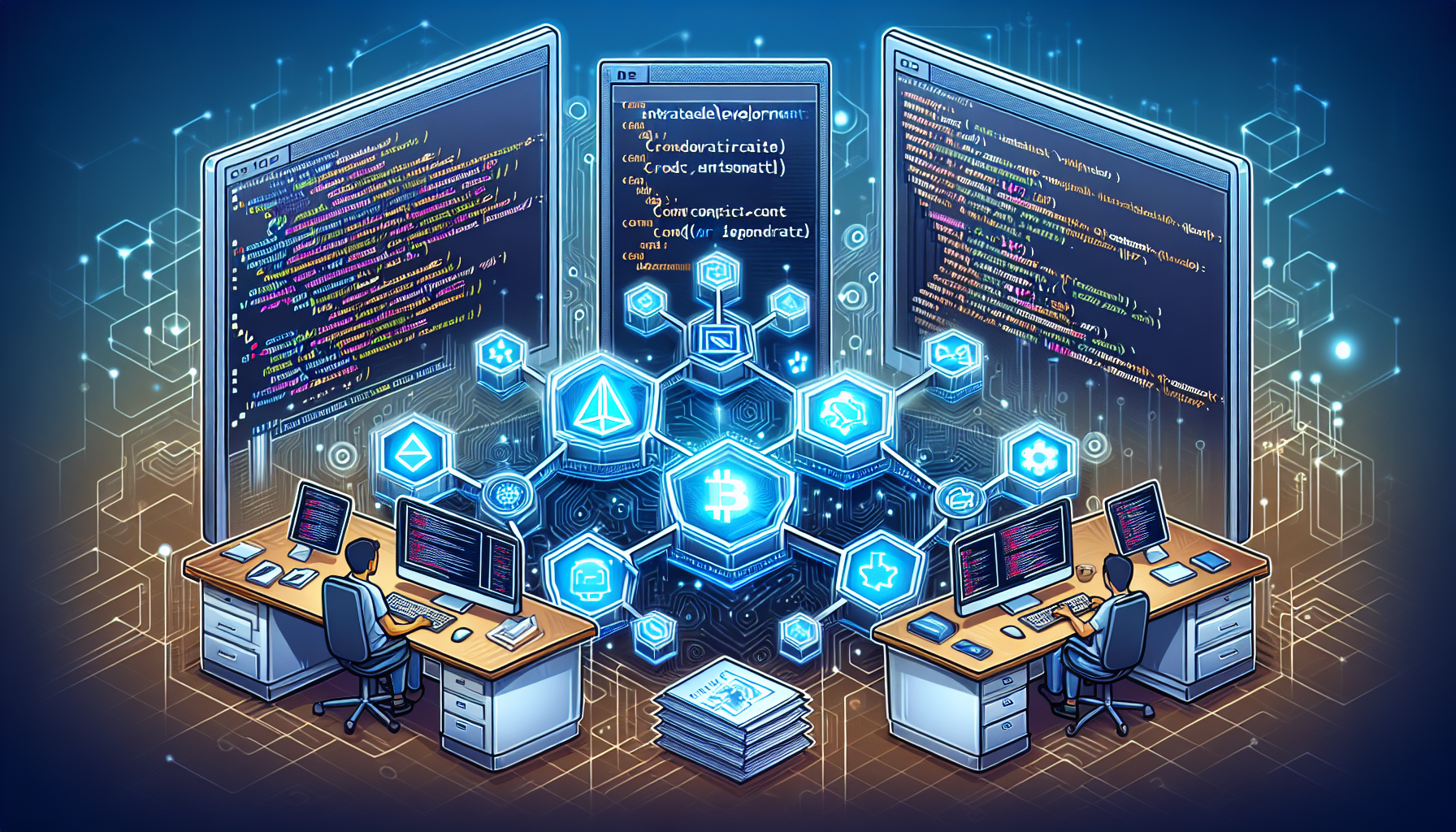 new IDEs for smart contract coding