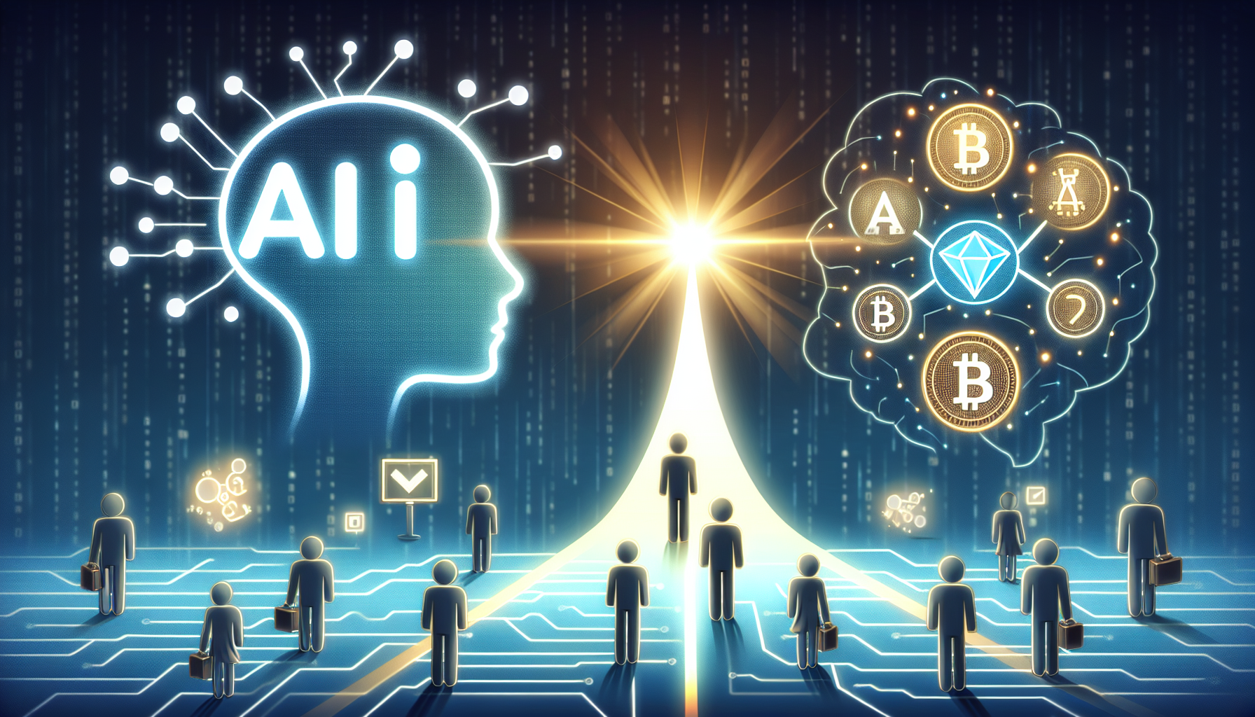 spotlight on AI + blockchain