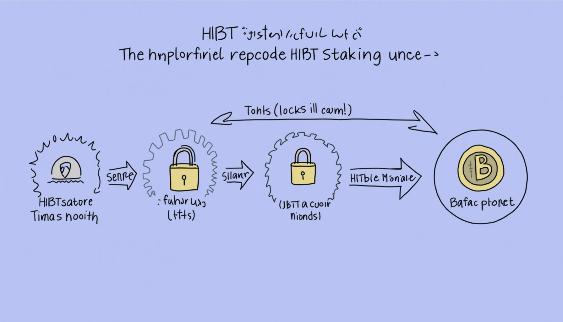 HIBT staking lock