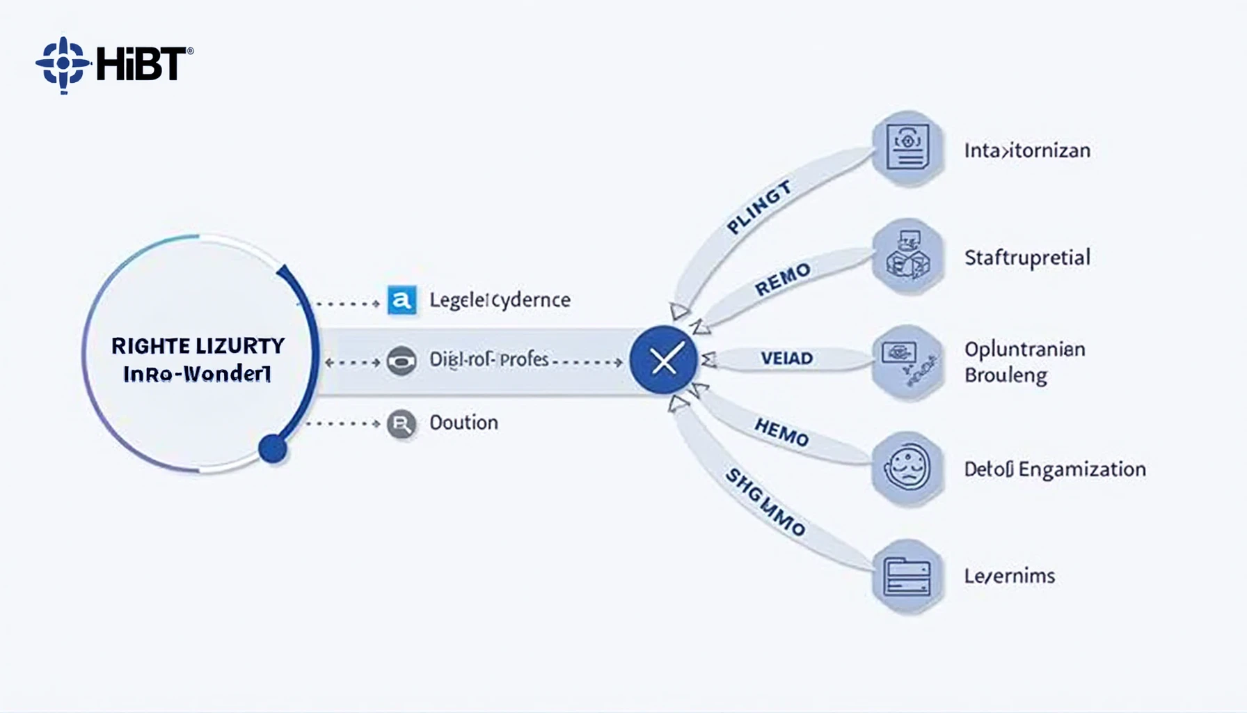 HIBT state channel liquidity management tools