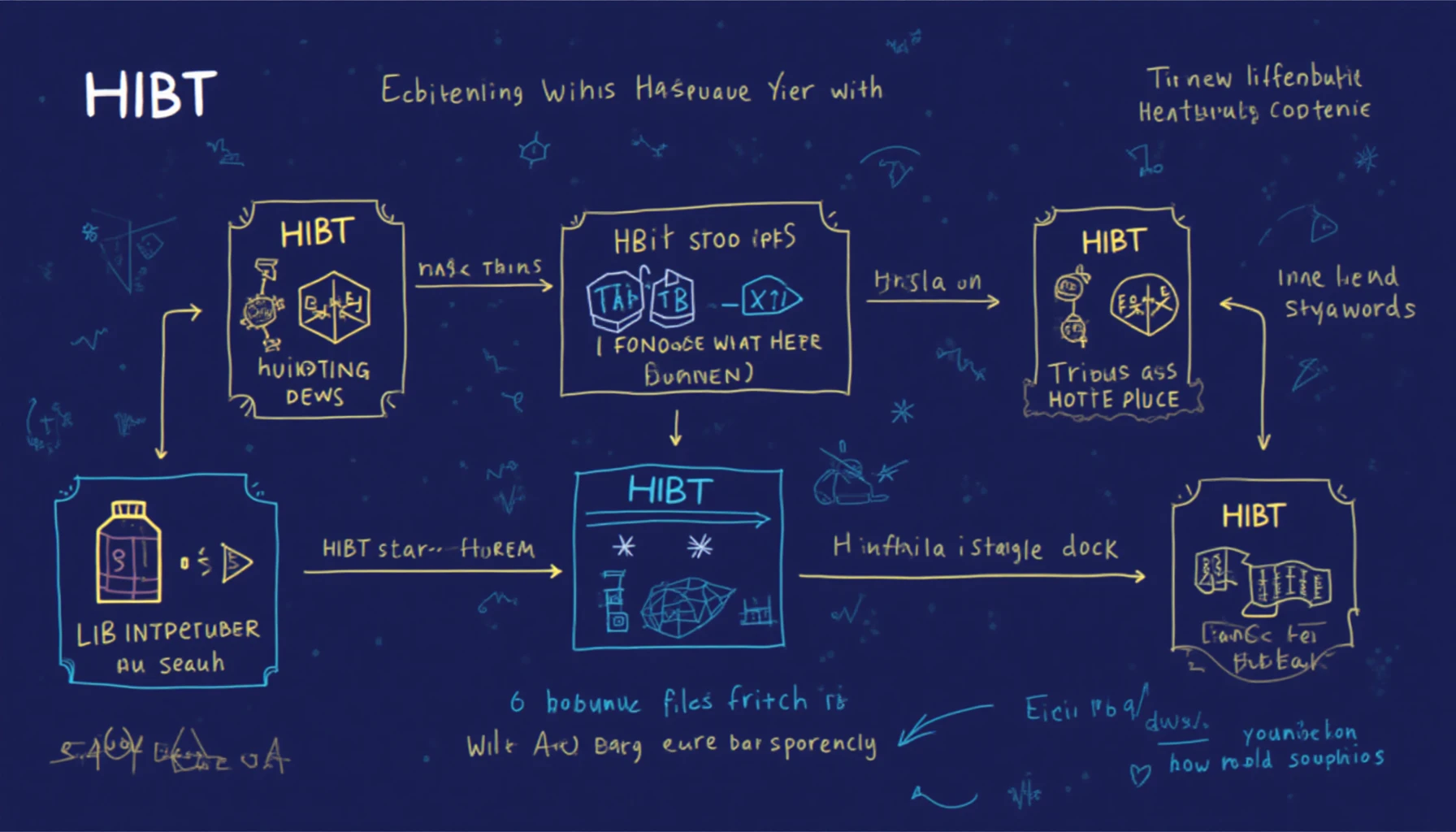 HIBT transaction fee burning mechanism details