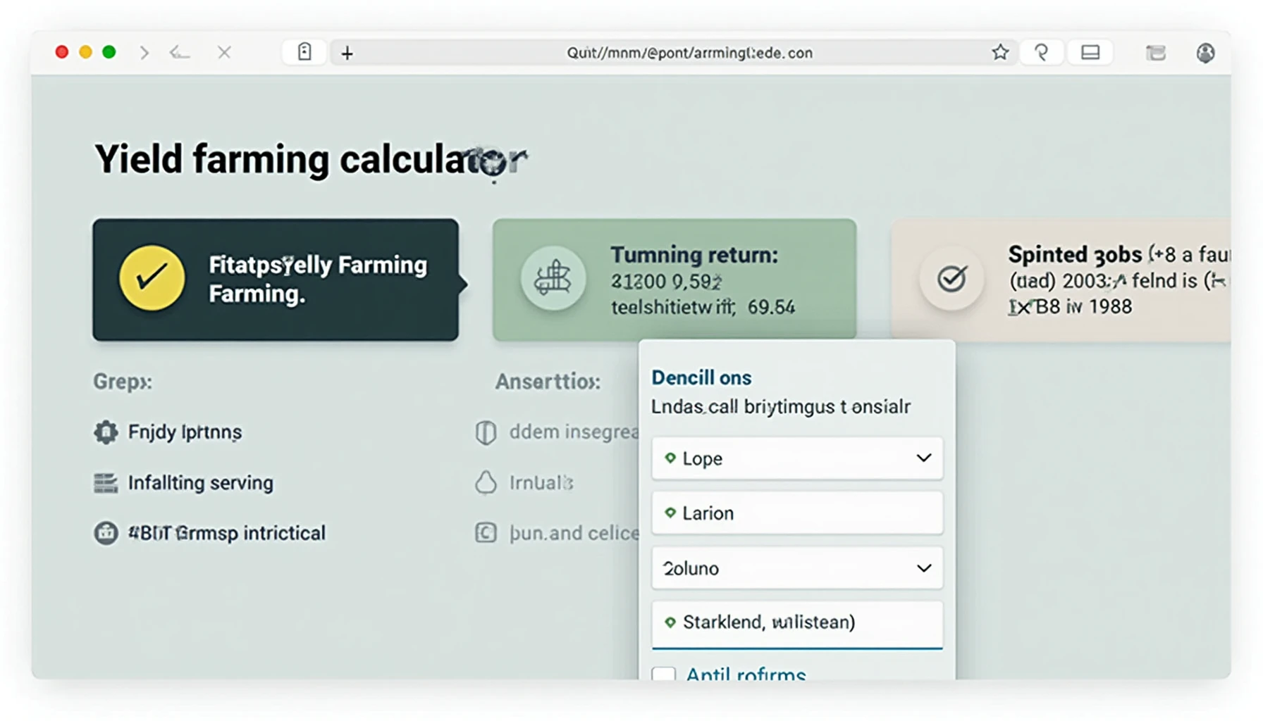 HIBT yield farming calculator tool updates