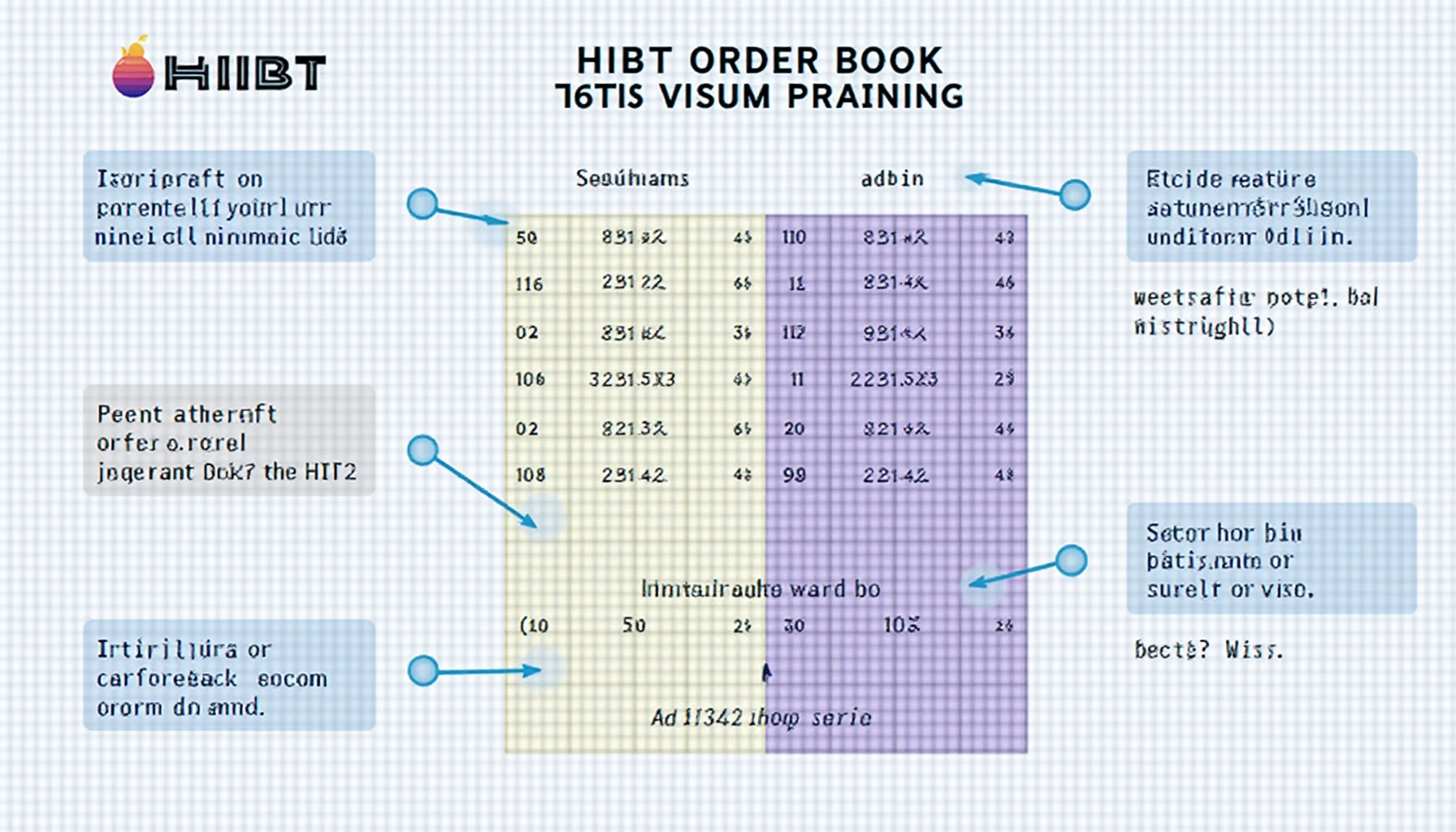 HIBT order book depth visualization tool