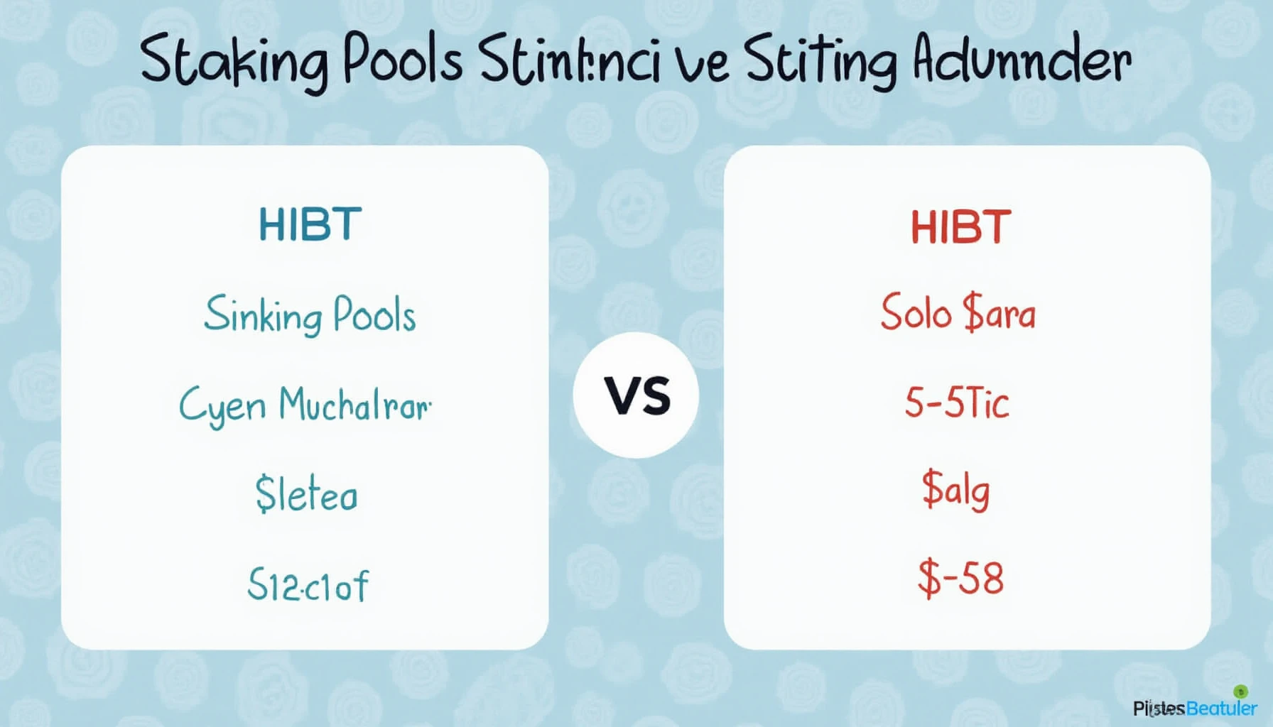 HIBT crypto staking pools vs solo staking