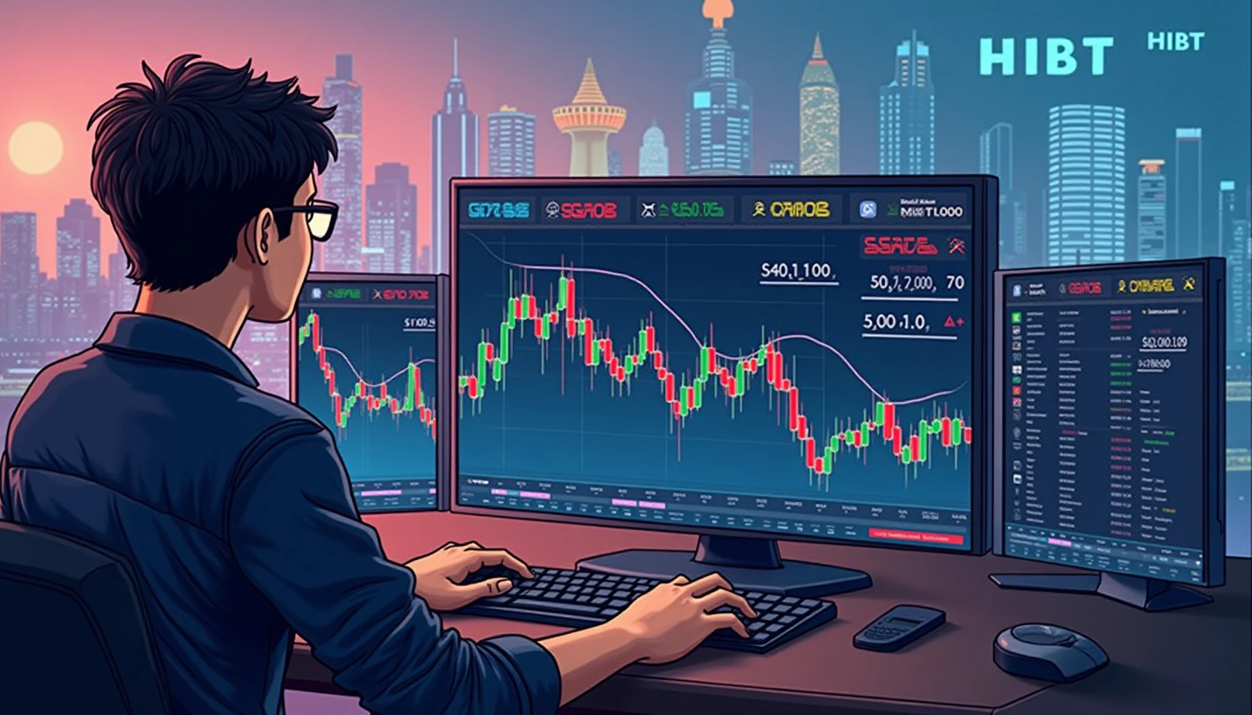 HIBT stablecoin arbitrage