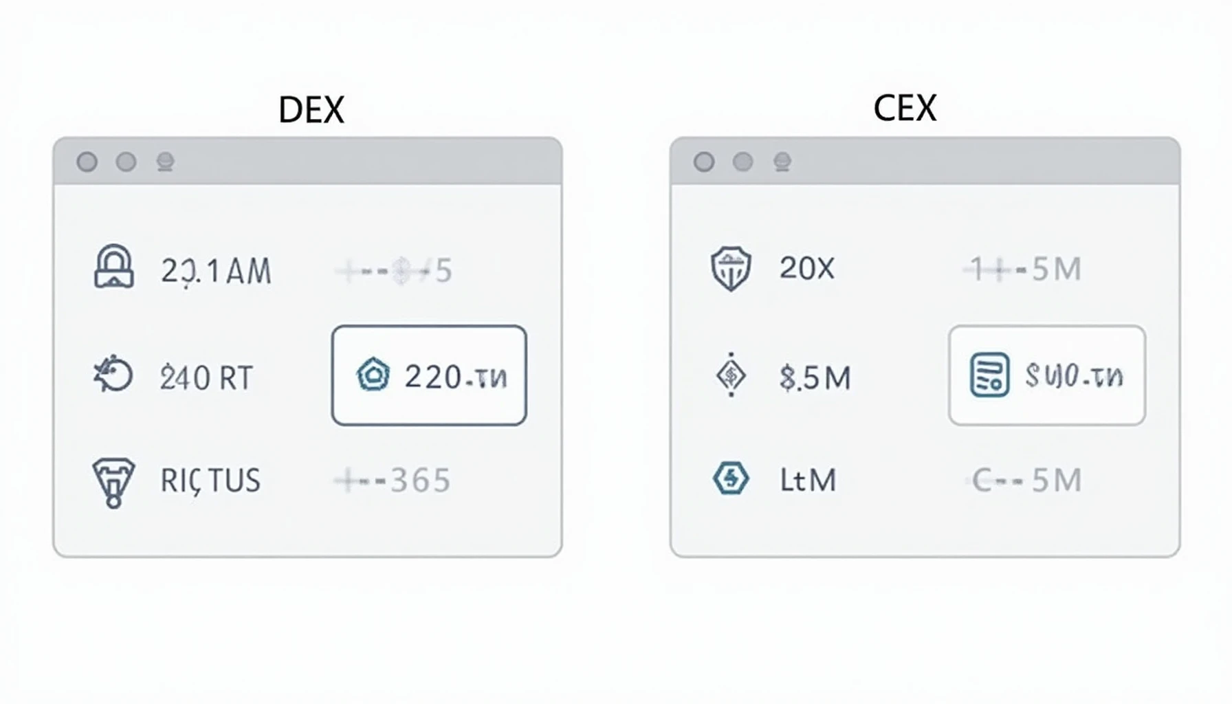 HIBT DEX/CEX comparison
