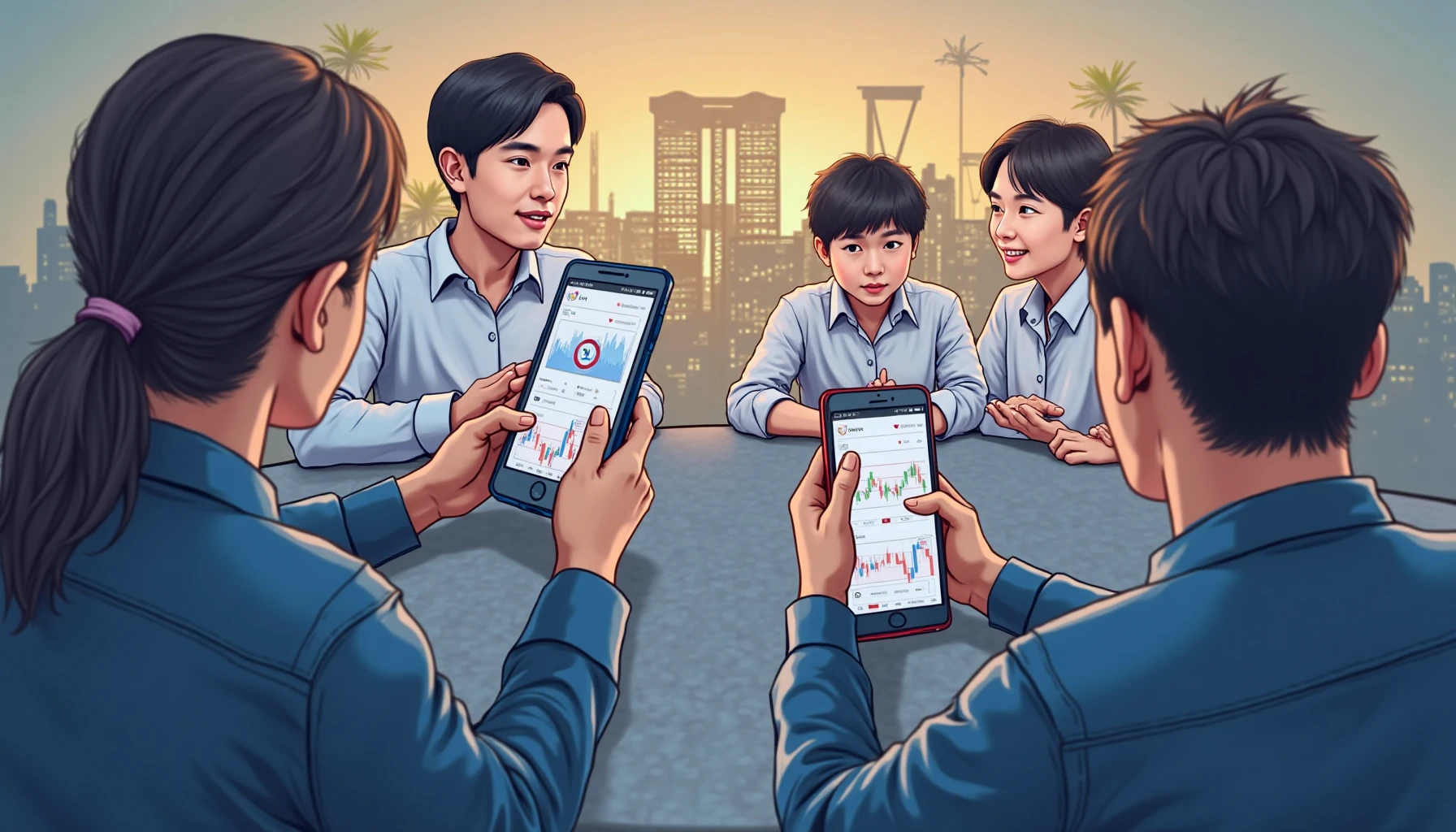 HIBT social trading features