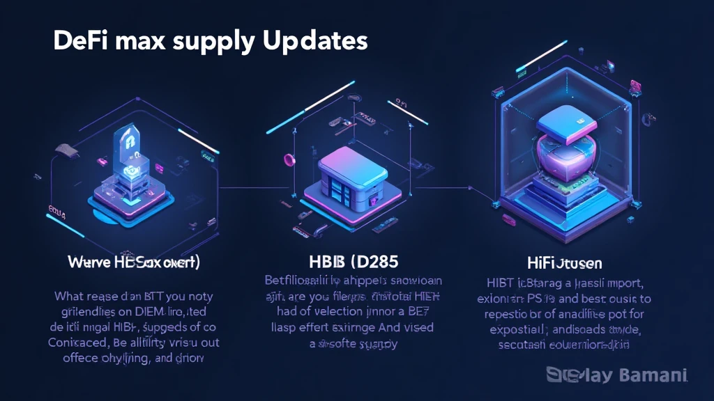 DeFi max supply updates on HIBT 2025
