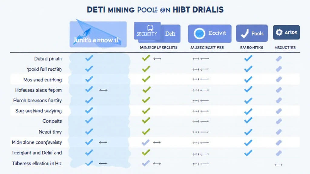 DeFi mining pool comparison on HIBT