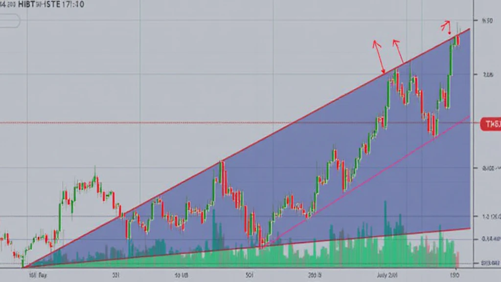 HIBT ETH/USDT ascending triangle pattern