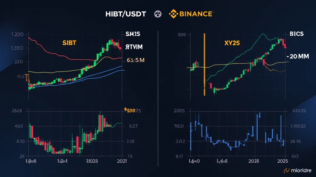 HIBT BTC/USDT price action vs Binance
