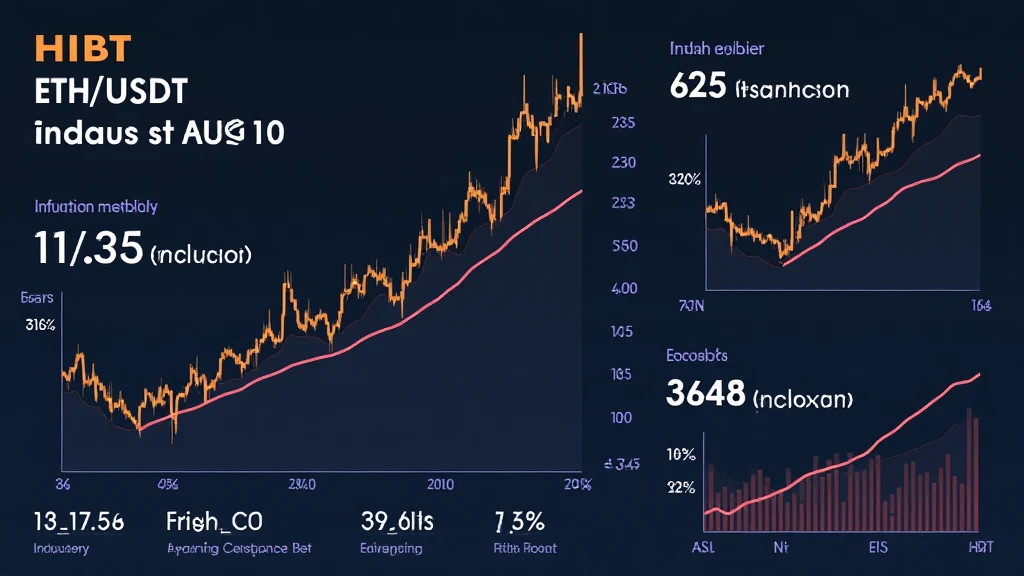 HIBT ETH/USDT price action inflation data correlation