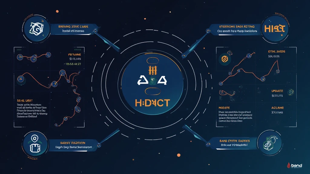 HIBT ETH/USDT price action Band Protocol updates