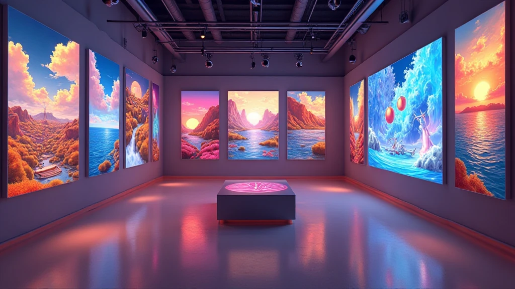 HIBT nft art gallery tech features