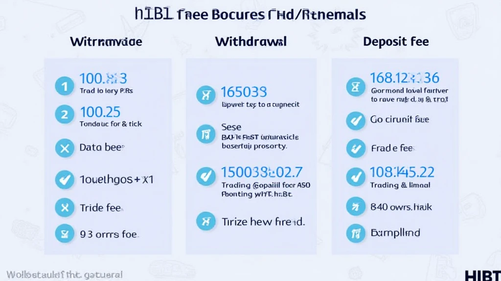 HIBT crypto exchange fees structure