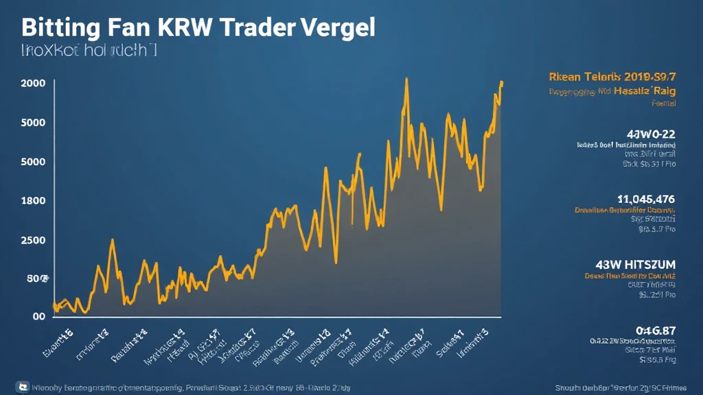 Bitcoin to KRW trading volume