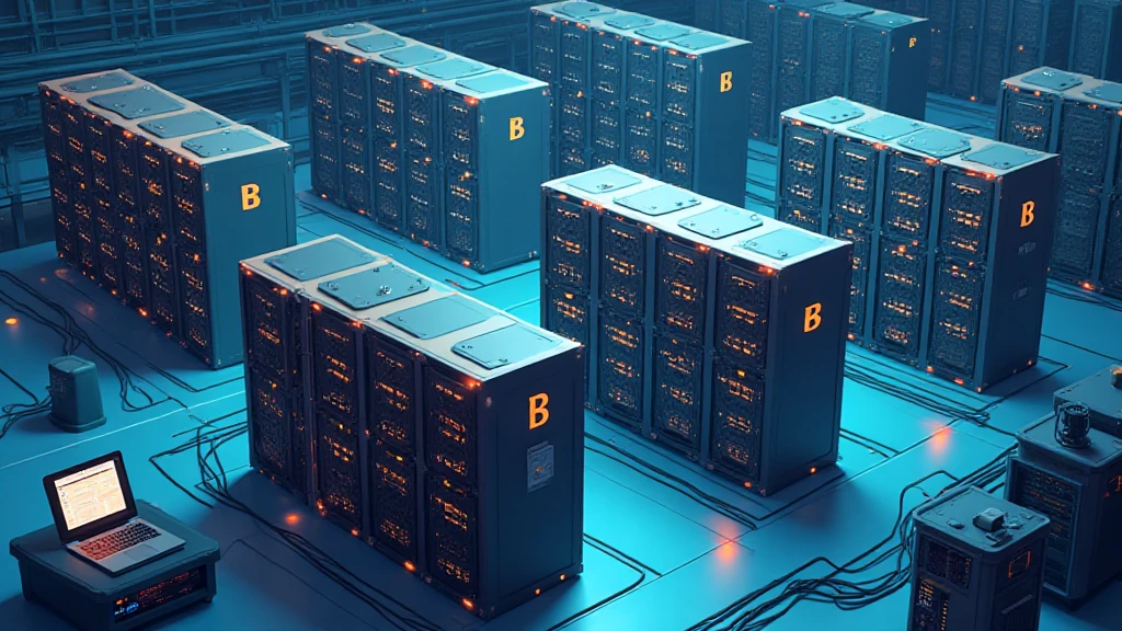 Bitcoin mining farm management