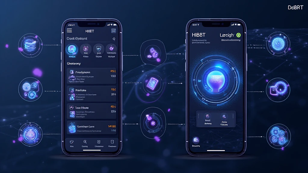 HIBT DeFi mobile app features