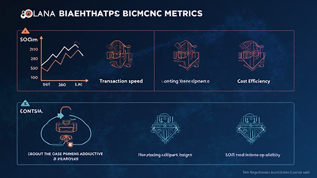 Solana blockchain performance metrics