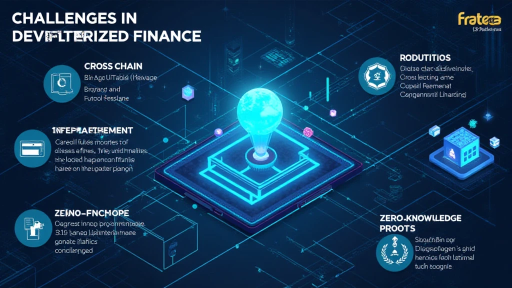 Decentralized finance challenges