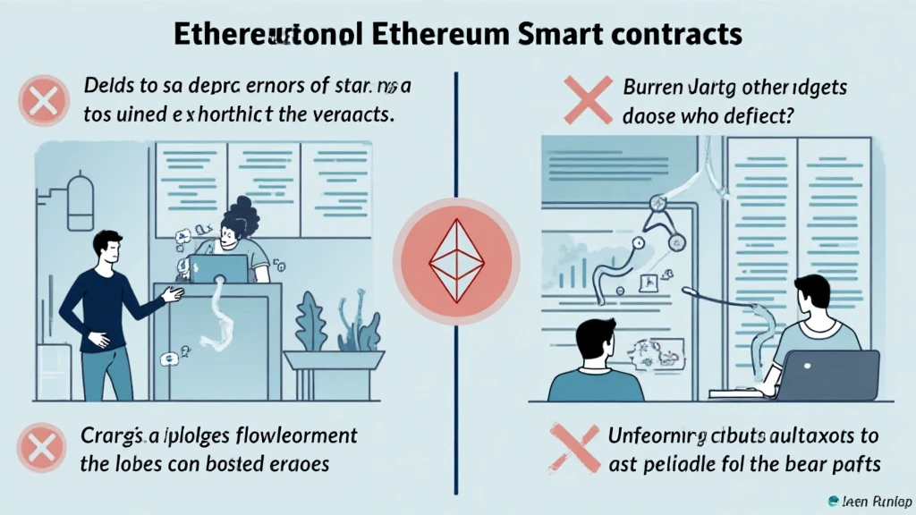 Ethereum smart contract risks