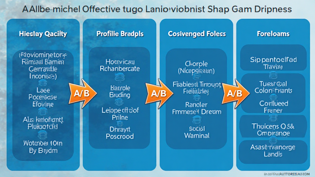 A/B testing frameworks