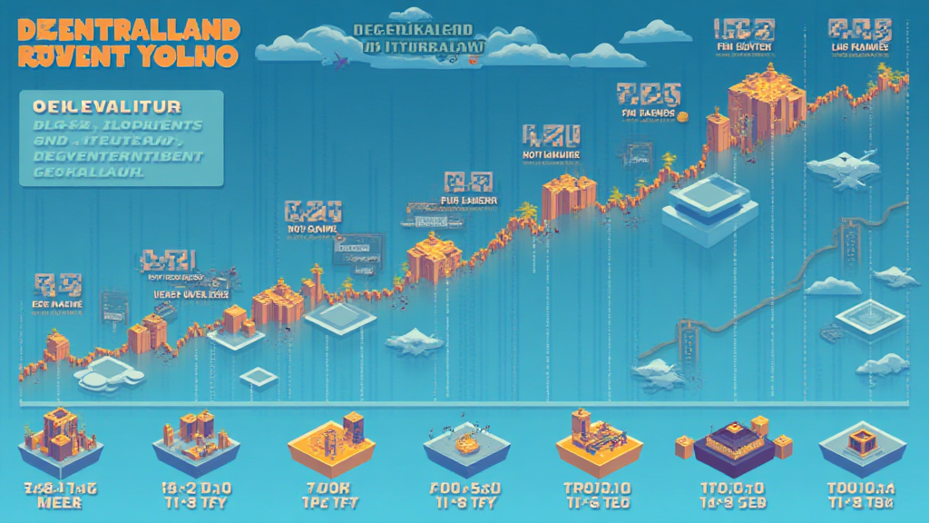 Decentraland NFT land value tracking