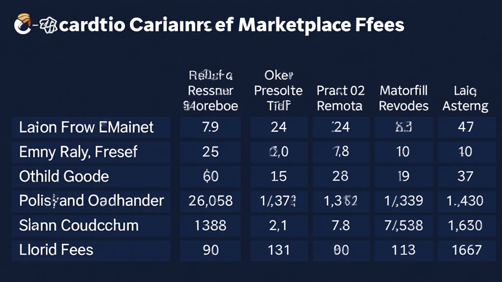 Cardano NFT marketplace fees