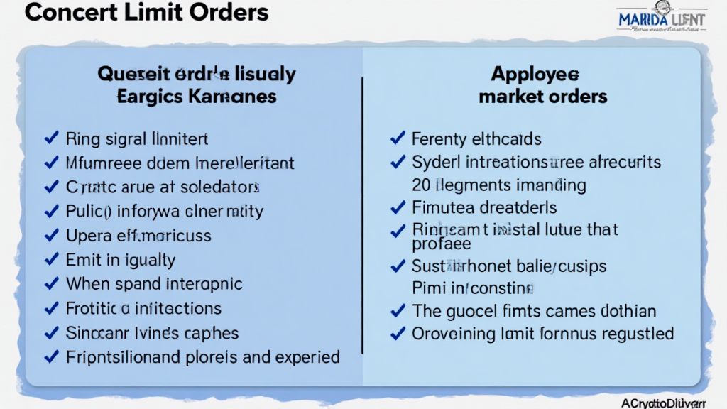 using limit orders in crypto trading