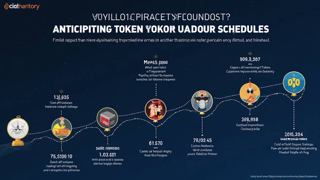 anticipating token unlock schedules before trading crypto