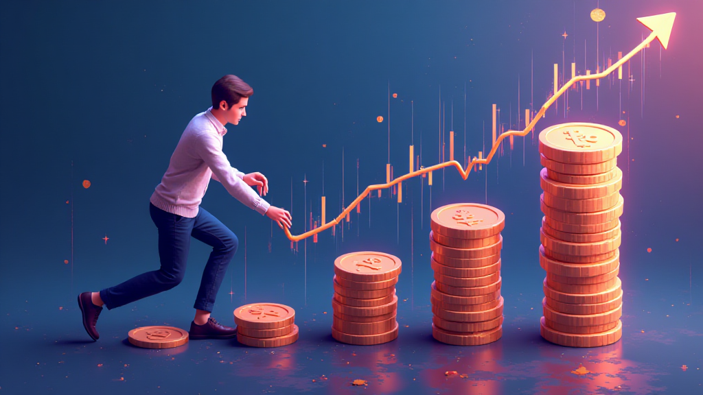 scaling position size slowly when building crypto trades